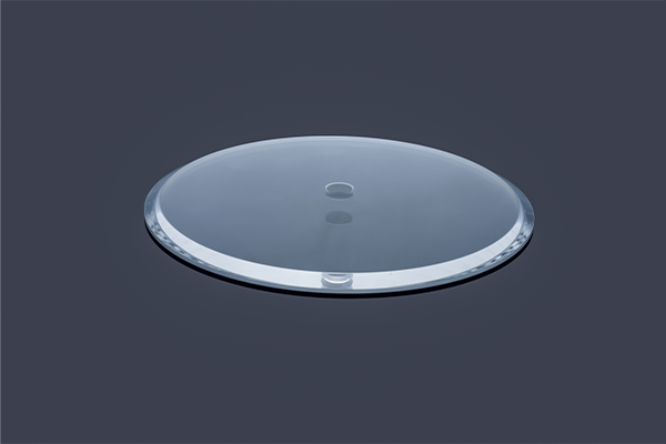 Perforated Chamfered Glass